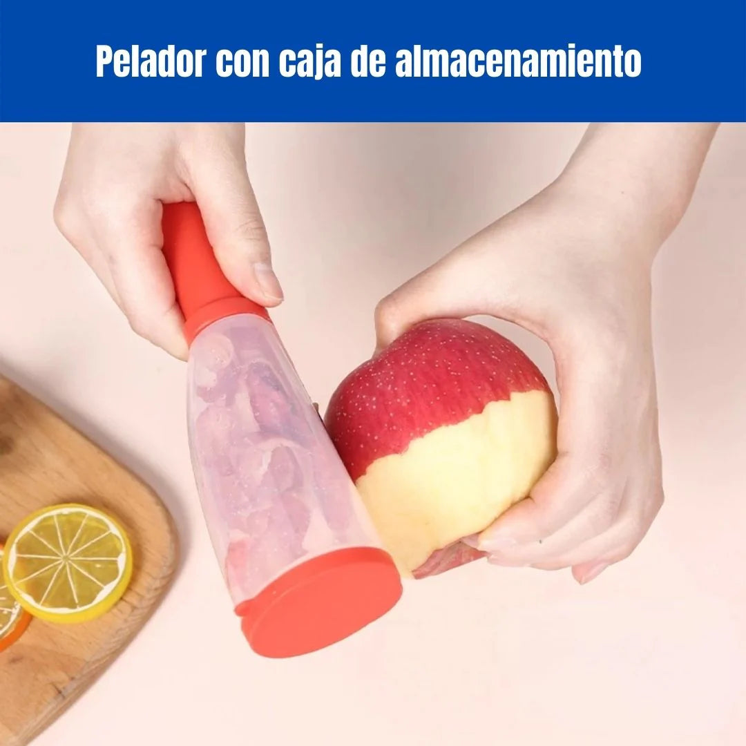 Cortador de Vegetales con Almacenamiento