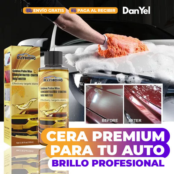 CERA PREMIUM BRILLO PROFESIONAL PARA TU AUTO