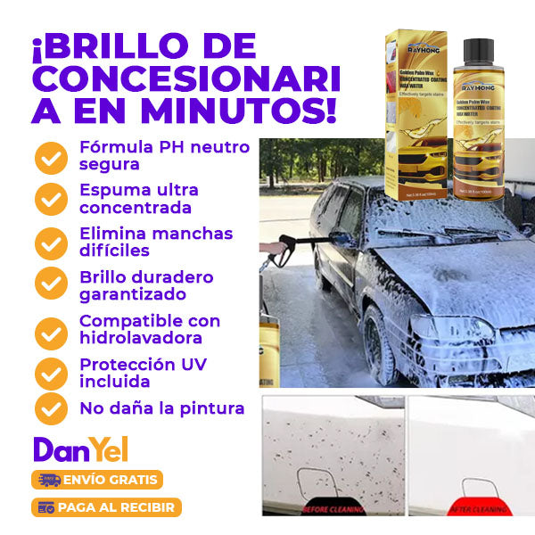 CERA PREMIUM BRILLO PROFESIONAL PARA TU AUTO