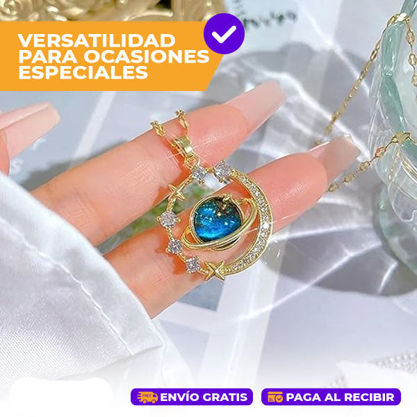 COLLAR SATURNO | AMOR GENUINO ✨ÚLTIMO DÍA 49% OFF🔥