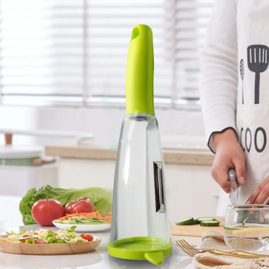 Cortador de Vegetales con Almacenamiento