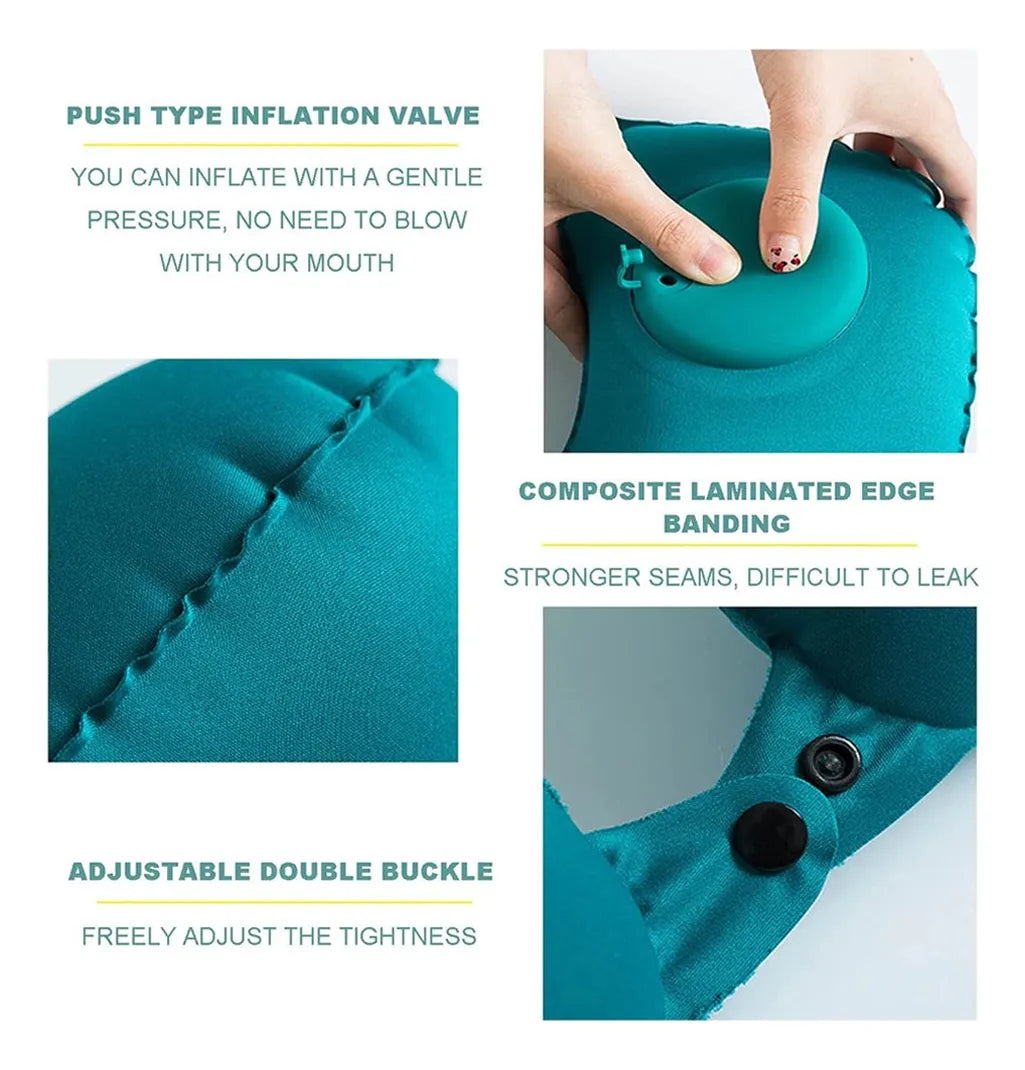 Almohada Cervical Hinchable de Viaje