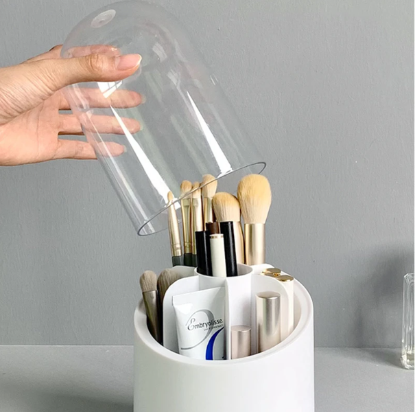 Organizador de Maquillaje Giratorio Multifuncional