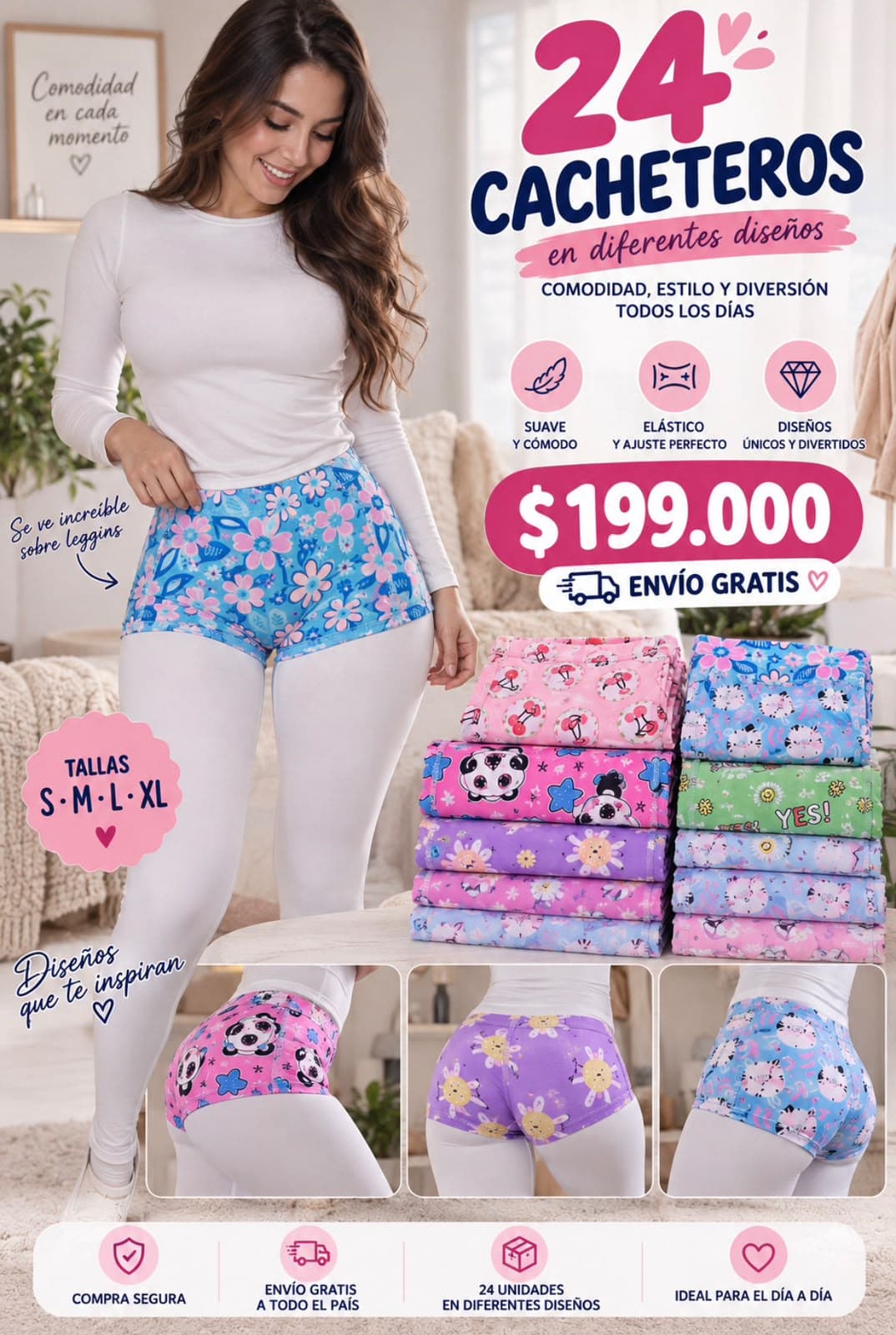 24 cacheteros para darle color a cada día