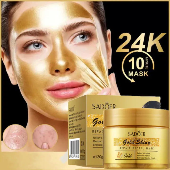 Crema Facial Rejuvenecedora con Pan de Oro y Retinol