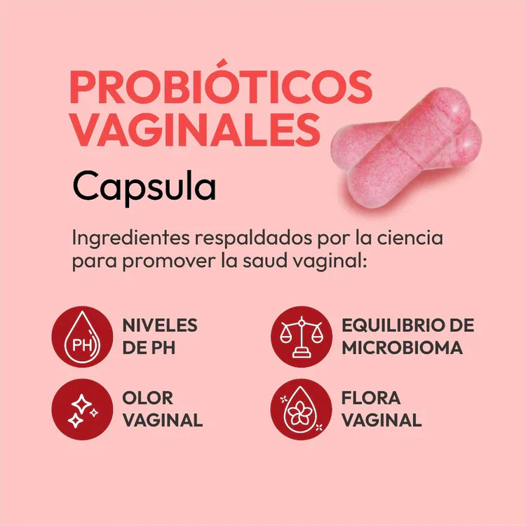 Probiótico Íntimo para Mujeres