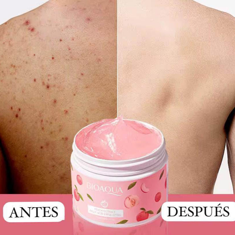 Crema Exfoliante Facial de Melocotón