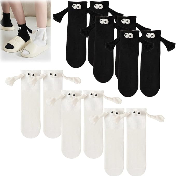 Set de 6 Pares de Calcetines con Imán