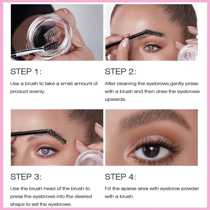 Cera Transparente para Definir Cejas