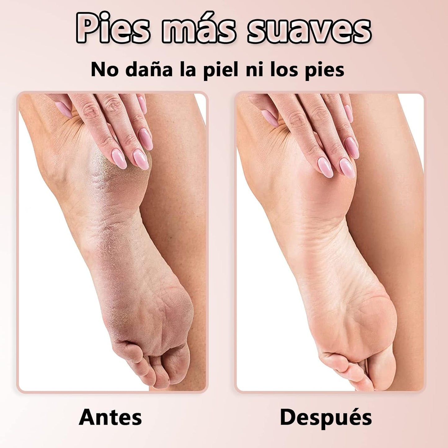 Lima Eléctrica Profesional para Pies N
