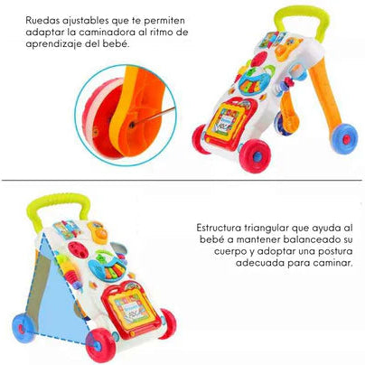 Andador Musical para Bebés 3 en 1