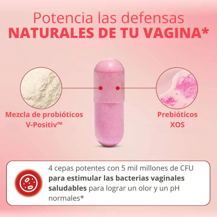 Probiótico Íntimo para Mujeres