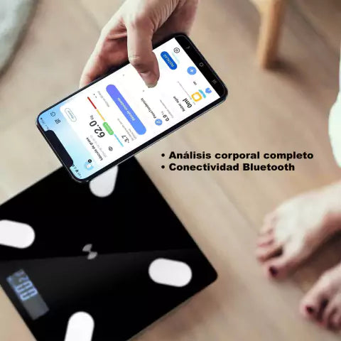 Báscula Corporal Inteligente Multiusos