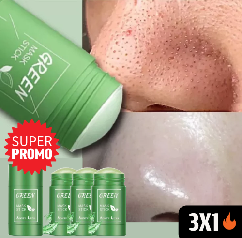 ELIMINA IMPUREZAS DEL ROSTRO | GREEN MASK | COMPRA 1 Y LLEVA 2 GRATIS 🎁