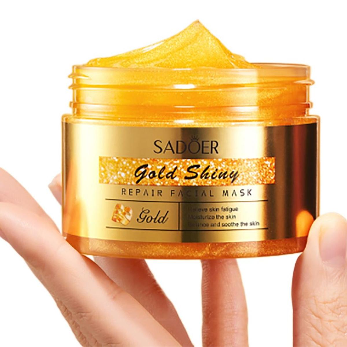 Crema Facial Rejuvenecedora con Pan de Oro y Retinol