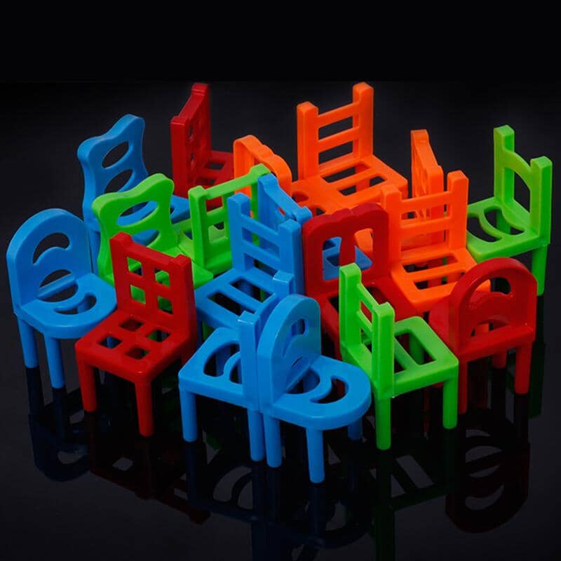 Apilar Sillas Juego de Mesa