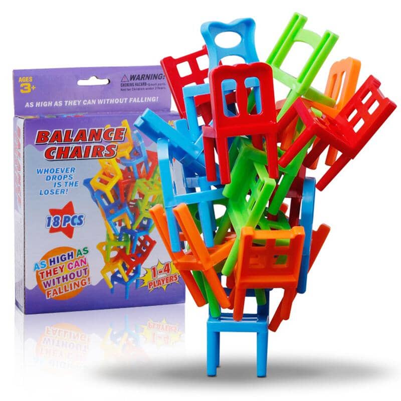 Apilar Sillas Juego de Mesa