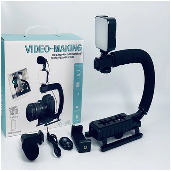 Kit Estabilizador de Videos Portátil